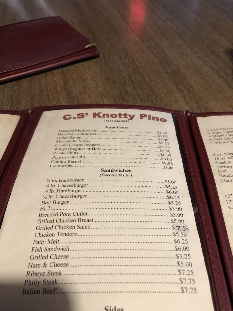 C S Knotty Pine